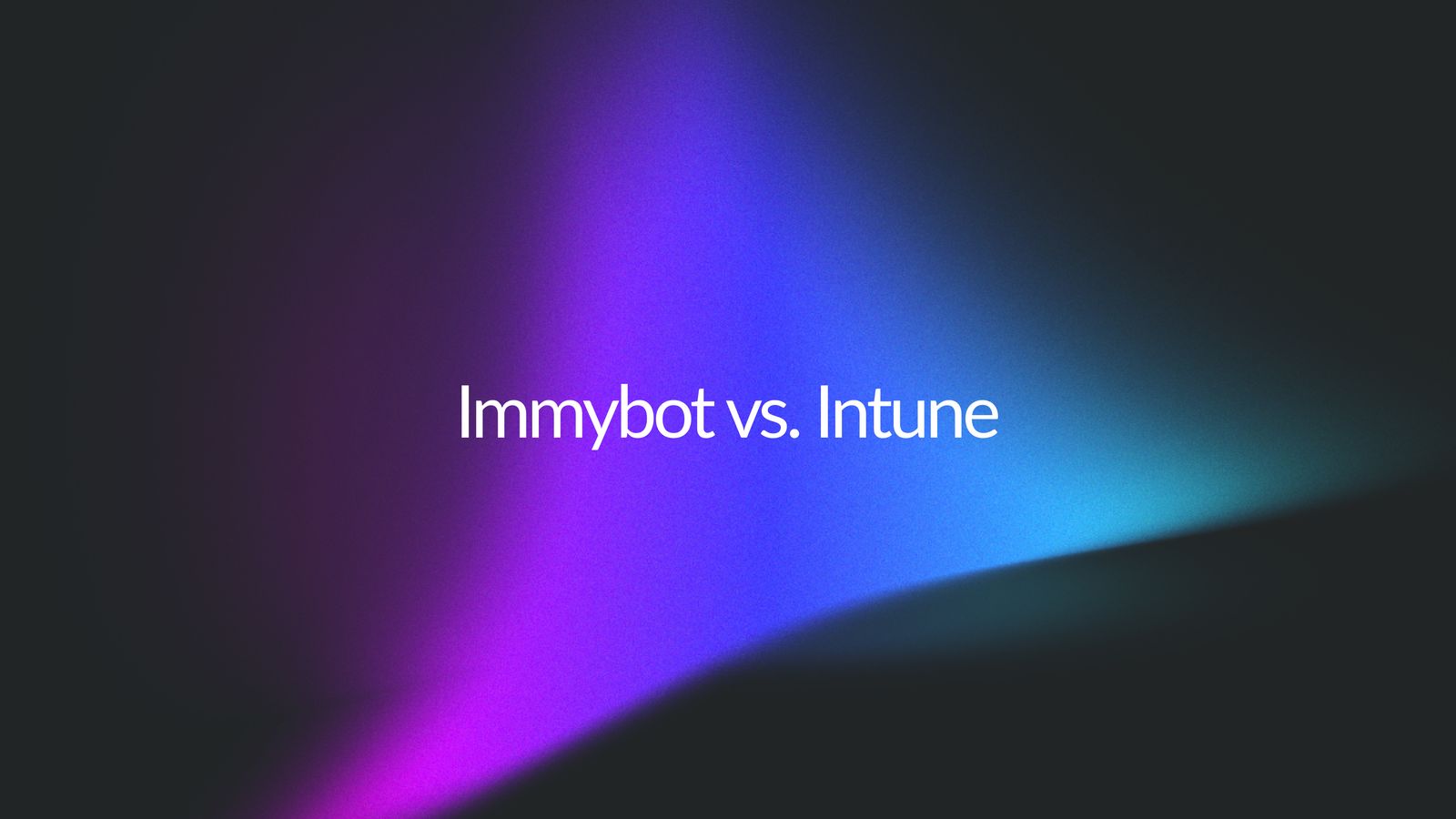 Immybot vs Intune Screenshot